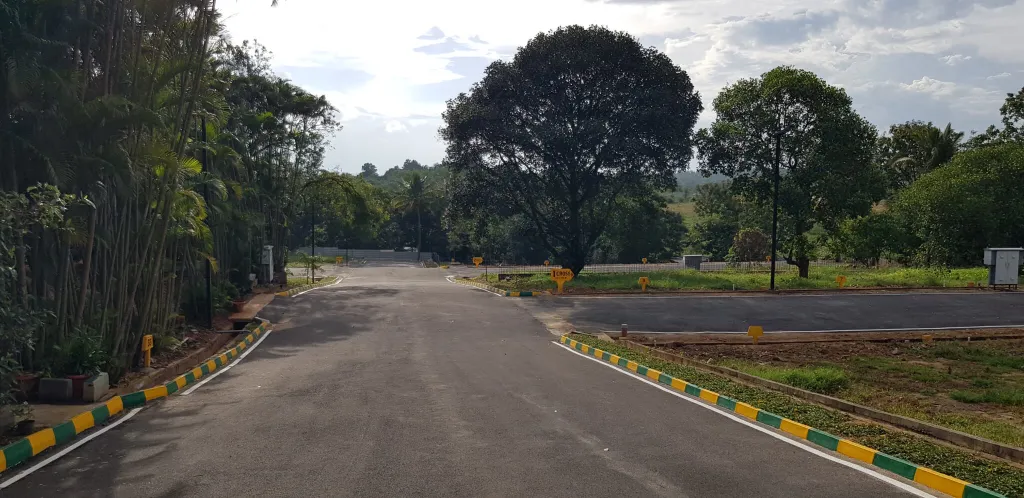 Opulence — completed road junction