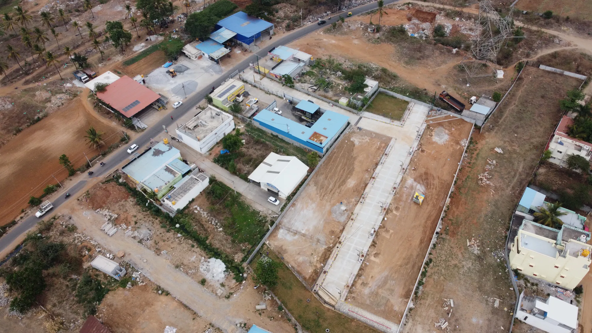 Big Bell Enclave — aerial view of the layout and surroundings